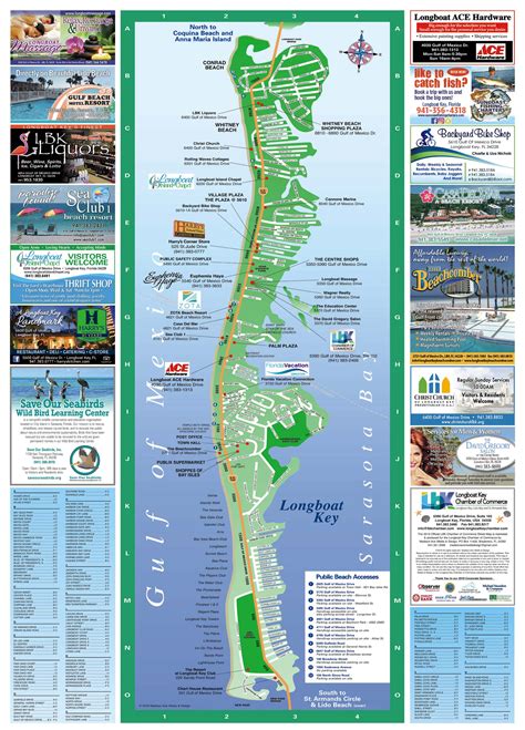 Longboat Key Map | Longboat Key Chamber of Commerce