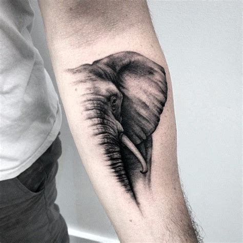 Simple Minimalist Elephant Tattoo - Wiki Tattoo