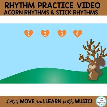 Fall Music Lesson: “Five Little Acorns” Game Song, Solfege, Rhythm, Videos