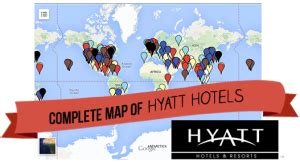 complete map of hyatt hotels - Travel is Free