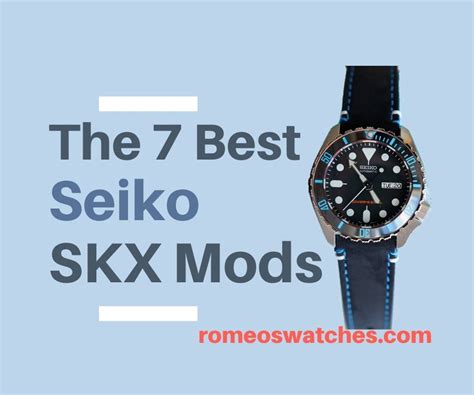 The 7 Best Seiko SKX007/009 Mods - Romeo's watches