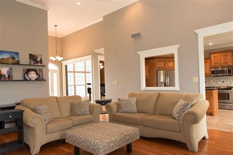 Behr Perfect Taupe - main color | River House Downstairs - Paint Colors ...