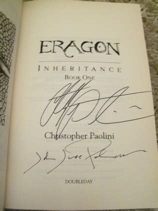 Christopher Paolini : Inheritance - Signed First Edition - ANALECTA ...