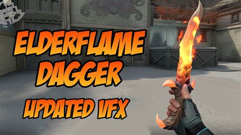 ELDERFLAME KNIFE SKIN *UPDATED* (NEW SOUND EFFECT) - VALORANT ELDERFLAME SKINS - YouTube