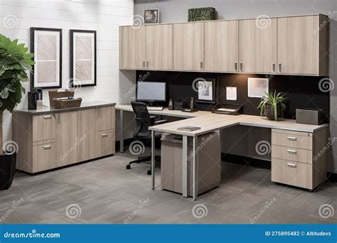 Office Space, with Storage and Organization Systems for Sleek ...