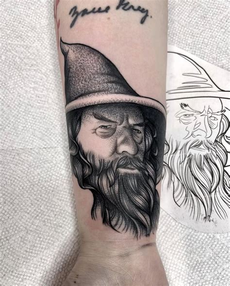 Gandalf tattoo done by Kenan Griffus (@tattoosbykenan) | Huntsville, AL ...