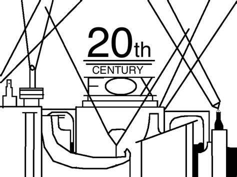 20th Century Fox logo (1935) Front view version by 20thCenturyDogs on DeviantArt