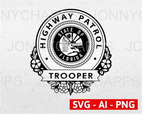 Florida Highway Patrol Trooper Seal FL State Police - Etsy