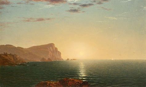 John Frederick Kensett, ‘New England Sunrise’ | Hudson river school ...