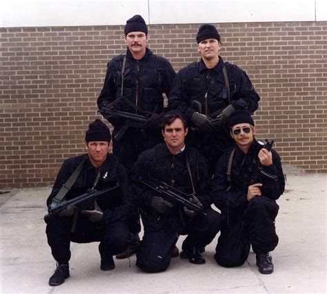 Delta Force operators pose for a photograph before Operation Eagle Claw ...