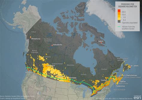 Where Does Everyone Live in Canada? Check Our Map to Find Out!