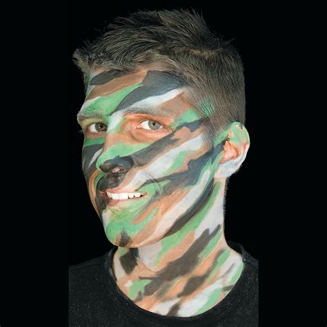 Oriental Trading | Camo face paint, Face painting halloween, Camouflage face paint