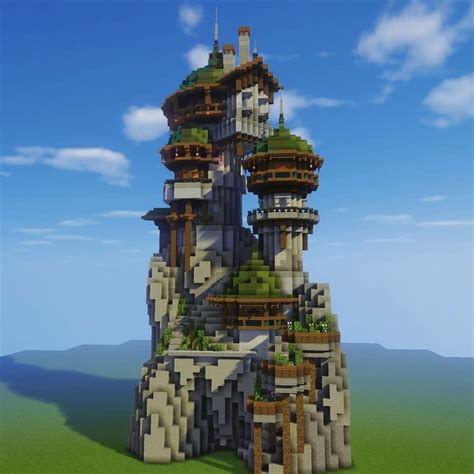 Minecraft Fantasy Builds Schematics Schematic Minecraft