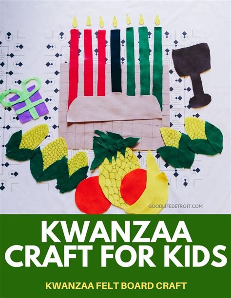 Kwanzaa Craft Idea for Kids: Make a Kwanzaa Felt Board | Kwanzaa crafts, Kwanzaa, Crafts for kids