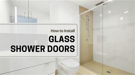 5 Easy Steps to Install Glass Shower Doors (DIY) | NB