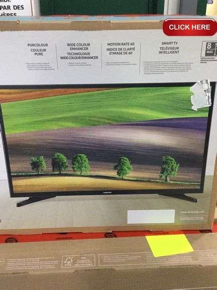 Samsung HD 4 series tv, 32” - Rideau Auctions