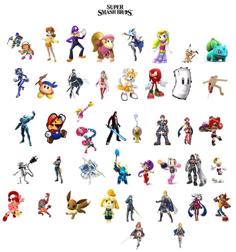 My Characters Ideas for Super Smash Bros. Switch ( by sergi1995 on ...