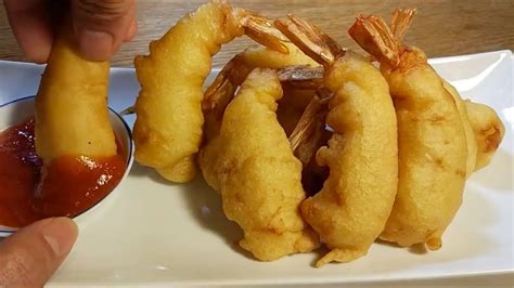 Deep-fried Shrimp with Your Choice of Batter (with or without Egg) - YouTube