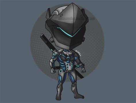 Genji (Carbon Fiber SKIN) by melanamobes on DeviantArt