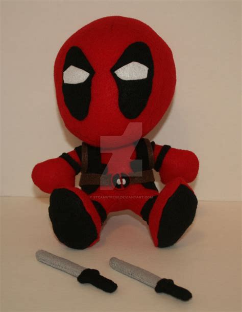 Deadpool Plushie by Steamstress on DeviantArt