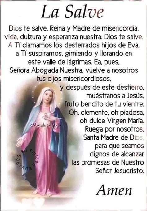 La salve Ave María - Iglesia Católica Maria la Madre de Dios