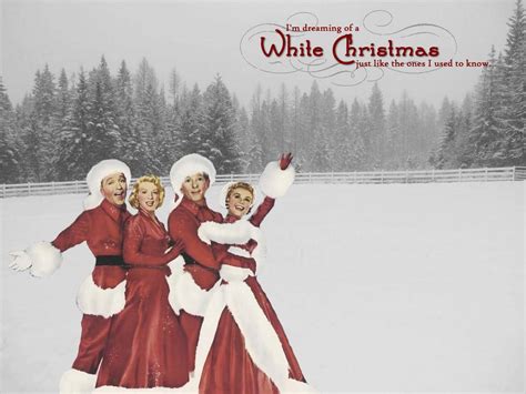 Download White Christmas With Bing Crosby Wallpaper | Wallpapers.com