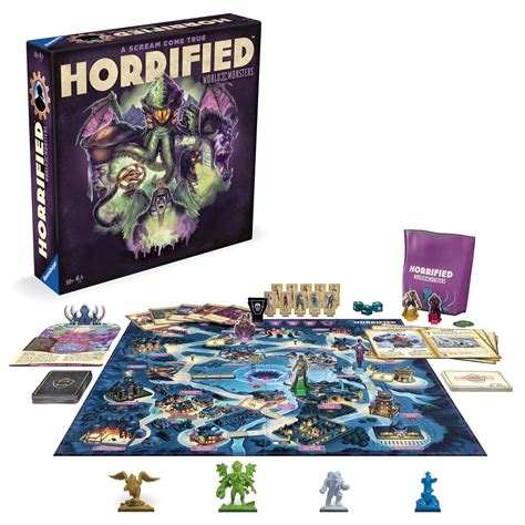 Ravensburger Horrified: World of STF9 Monsters Cooperative Strategy ...