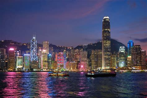 Hong Kong Skyline. Hong Kong, China Stock Image - Image of hongkong ...