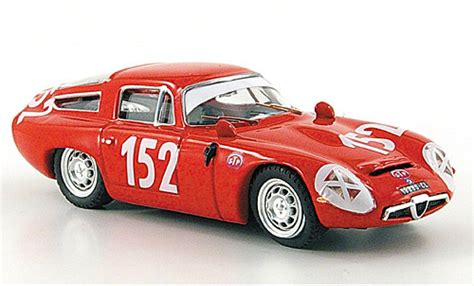 Diecast model cars Alfa Romeo TZ1 1/43 Best TZ 1 No.152 Targa Florio 1970 - Alldiecast.co.uk