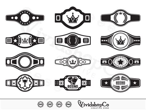 Championship Belt SVG Championship SVG Champion Belt SVG - Etsy Hong Kong