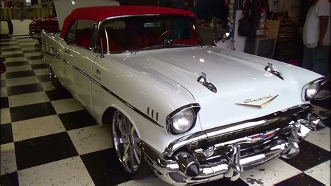 57 Chevy Convertible Street Rod - YouTube