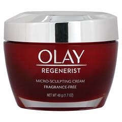 Olay, Regenerist, Micro-Sculpting Cream, Fragrance-Free, 1.7 oz (48 g)