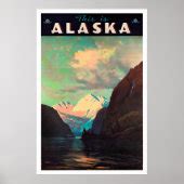 Alaska - Vintage Travel Posters | Zazzle