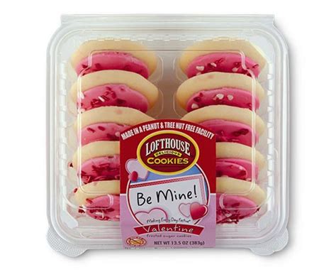 Lofthouse Valentine's Frosted Sugar Cookies | ALDI US