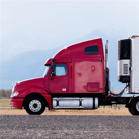 refrigerated trucking service in Canada with rental trailer.