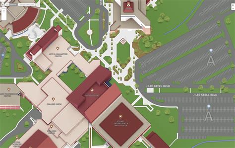 Union College Campus Map - South Carolina Map