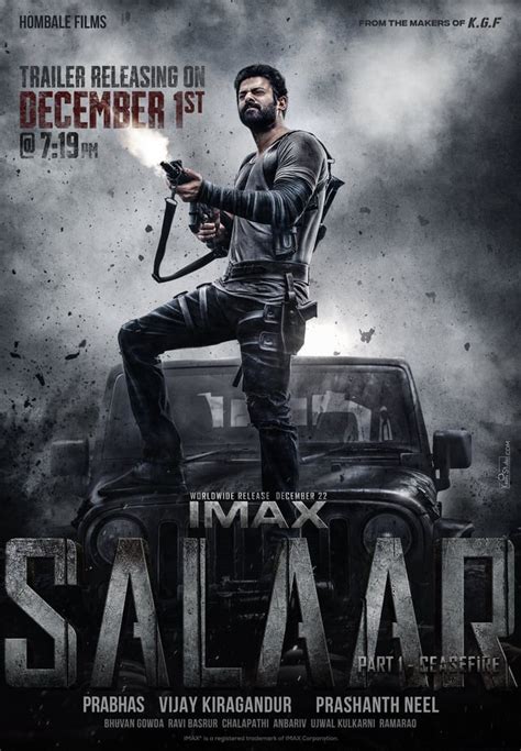 Salaar trailer on 1 Dec : r/BollyBlindsNGossip