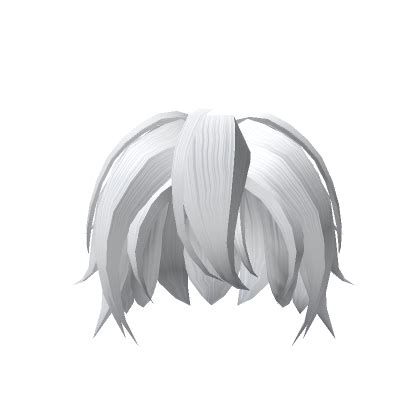 White Anime Hair - Roblox