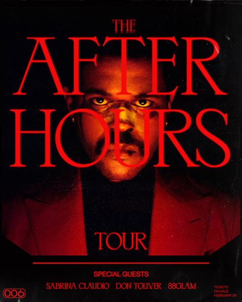 The Weeknd announces After Hours tour | The FADER