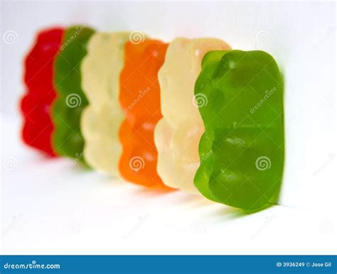 Gummy Bear Line Up Editorial Stock Image - Image: 3936249