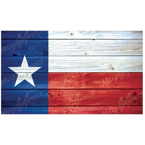 Texas Flag Distressed Wood Wall Decal Sticker Graphic Art - Etsy