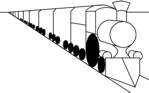 Step 21 Drawing Trains in One Point Perspective with Tutorial – How to Draw Step by Step Drawing ...