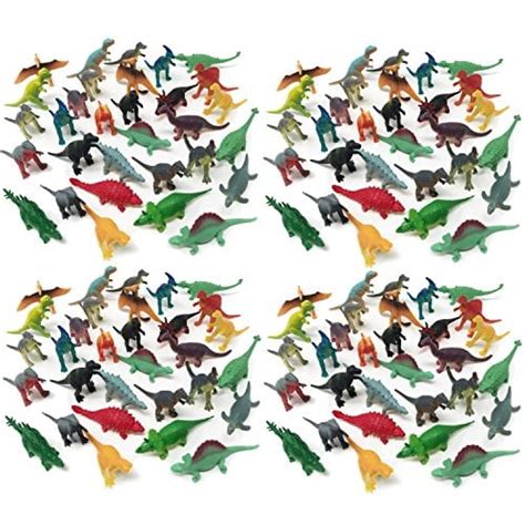 Boley 150 Pack Miniature Green Army Men Sized Dinosaur Toys - Mini ...