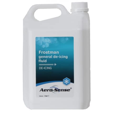 Aero-Sense Frostman General Deicing Fluid 5L from Aircraft Spruce Europe