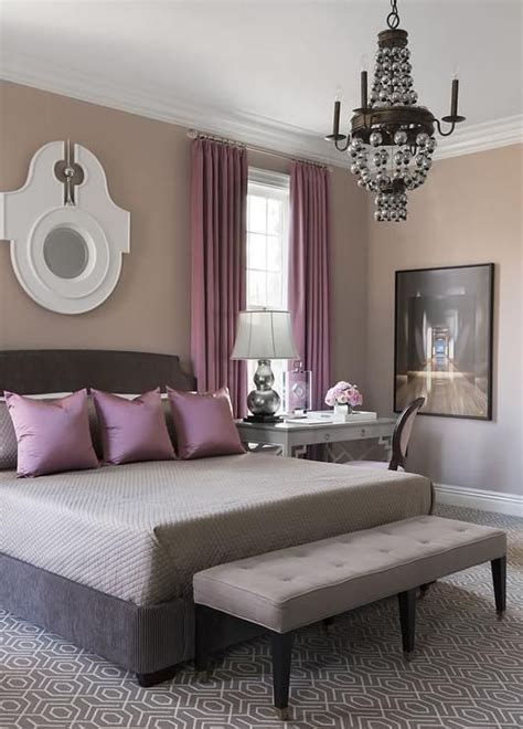 Gray Bed with Purple Pillows - Contemporary - Bedroom | Home decor, Purple bedrooms, Feature ...