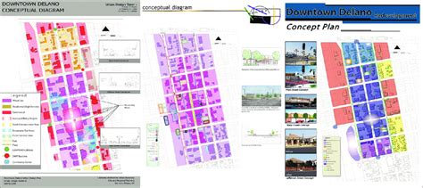 Three conceptual diagrams were created by the urban design teams ...