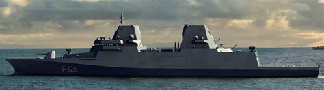 F126 Type 126 class MKS 180 Frigate German Navy Marine