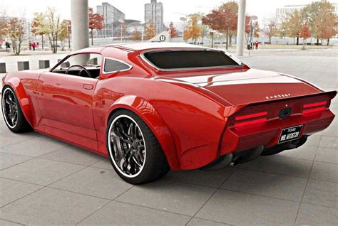 Resto-Modded 68 Pontiac Firebird Concept By Oscar Vargas | Auto Lux