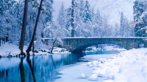 Yosemite Bridge – Bing Wallpaper Download