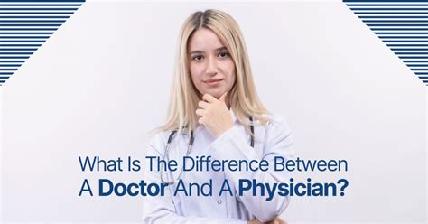 What Is The Difference Between A Doctor And A Physician? - Physician Contract Attorney